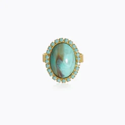 Caroline Svedbom Boho Turqouise Ring/Turquoise Matt- Ringar