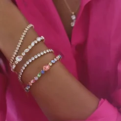 Caroline Svedbom Crystal Navette Bracelet/Crystal- Armband