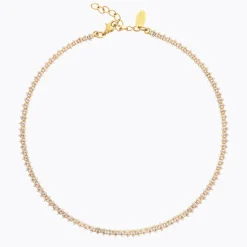 Caroline Svedbom Crystal Navette Necklace/Crystal- Halsband