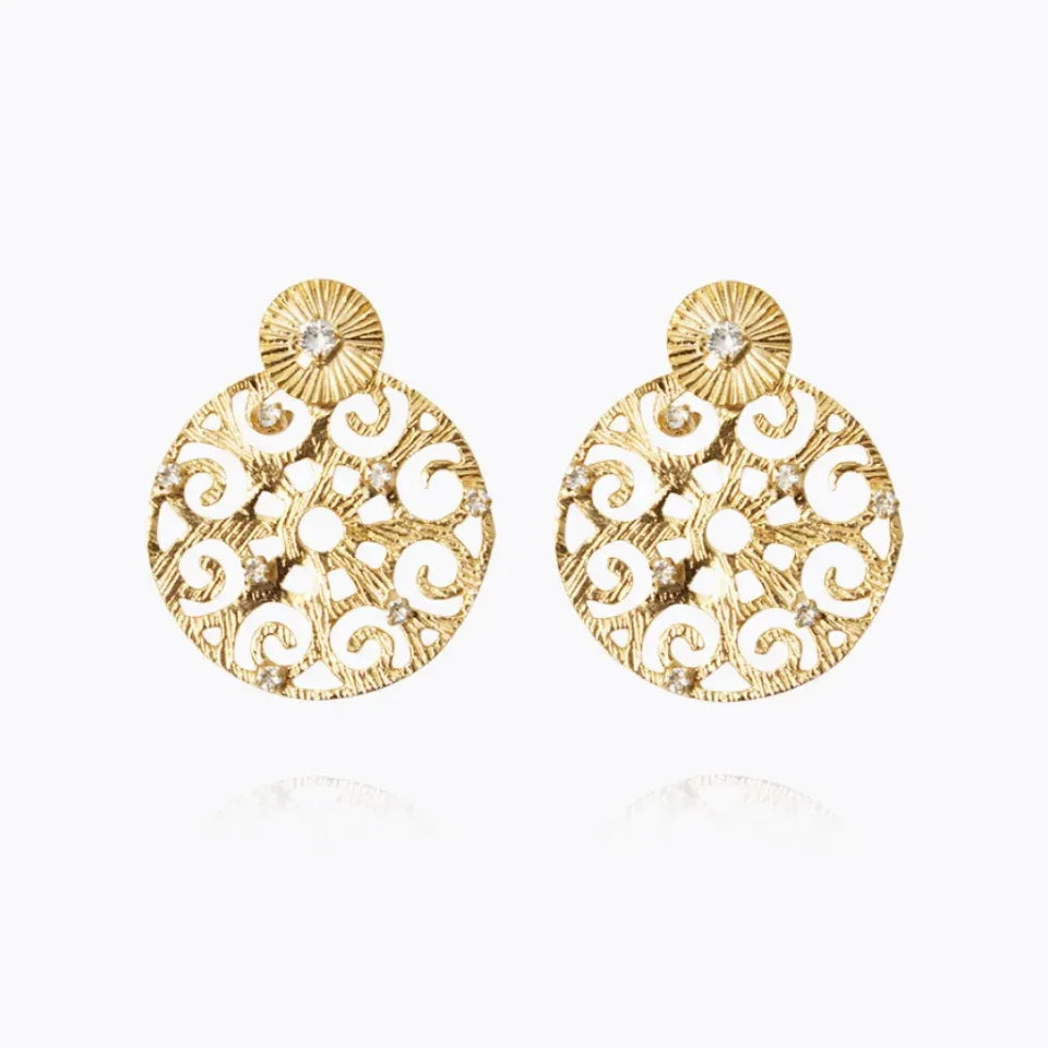 Caroline Svedbom Evanna Earrings/Crystal- Örhängen