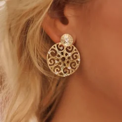 Caroline Svedbom Evanna Earrings/Crystal- Örhängen