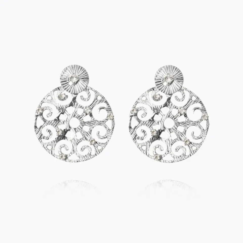 Caroline Svedbom Evanna Earrings/Crystal- Örhängen