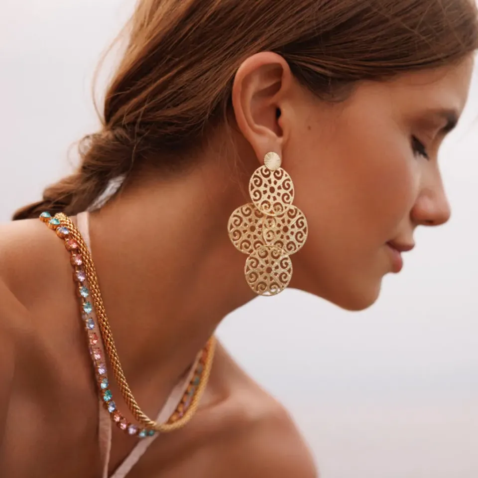 Caroline Svedbom Evanna Statement Earrings- Örhängen