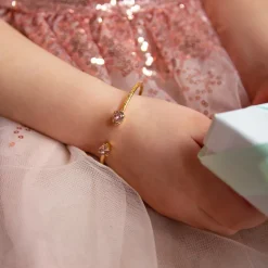 Caroline Svedbom Flower Girl Bracelet/Vintage Rose (Children Size)- Armband