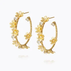 Caroline Svedbom Laurel Earrings/Crystal- Örhängen