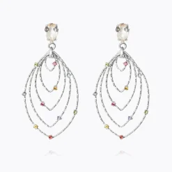 Caroline Svedbom Mini Lotus Earrings/Rainbow Combo- Örhängen
