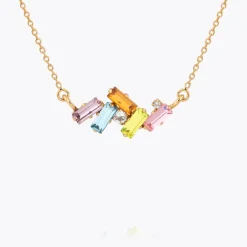 Caroline Svedbom Nina Necklace/Pastel Combo- Halsband
