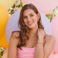 Caroline Svedbom Nina Necklace/Pastel Combo- Halsband