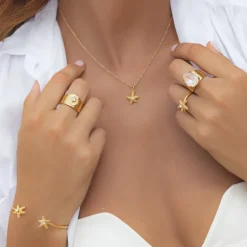 Caroline Svedbom Odessa Ring/Crystal- Ringar