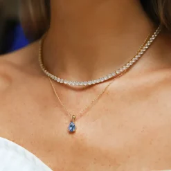 Caroline Svedbom Petite Drop Necklace- Halsband