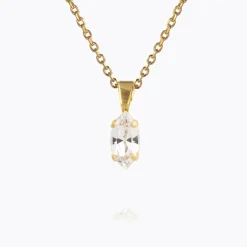 Caroline Svedbom Petite Navette Necklace- Halsband