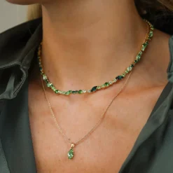 Caroline Svedbom Petite Navette Necklace- Halsband
