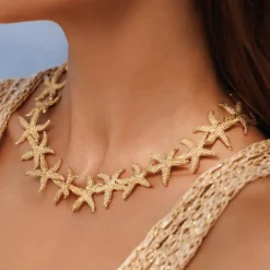 Caroline Svedbom Sea Star Statement Necklace- Halsband