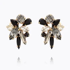 Caroline Svedbom Talia Earcuffs/Black Combo- Örhängen