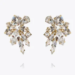 Caroline Svedbom Talia Earcuffs/Crystal- Örhängen